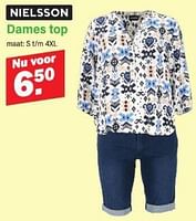 Promoties Dames top - Nielsson - Geldig van 03/06/2024 tot 22/06/2024 bij Van Cranenbroek