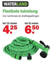 Promoties Flexibele tuinslang - Waterland - Geldig van 03/06/2024 tot 22/06/2024 bij Van Cranenbroek