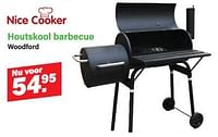 Promoties Houtskool barbecue woodford - Nice Cooker - Geldig van 03/06/2024 tot 22/06/2024 bij Van Cranenbroek