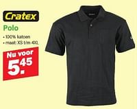 Promoties Polo - Cratex - Geldig van 03/06/2024 tot 22/06/2024 bij Van Cranenbroek