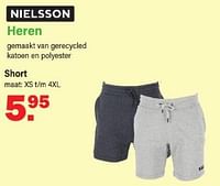 Promoties Short - Nielsson - Geldig van 03/06/2024 tot 22/06/2024 bij Van Cranenbroek
