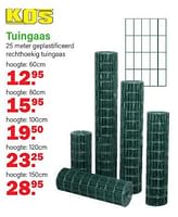 Promoties Tuingaas - Kos - Geldig van 03/06/2024 tot 22/06/2024 bij Van Cranenbroek