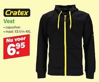 Promoties Vest - Cratex - Geldig van 03/06/2024 tot 22/06/2024 bij Van Cranenbroek