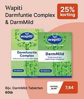 Promoties Darmmild tabletten - Wapiti - Geldig van 29/05/2024 tot 15/06/2024 bij De Online Drogist