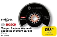 Voegen + epoxy segmentzaagblad diamant expert-Bosch