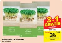 Promotions Assortiment de semences - Produit maison - Carrefour  - Valide de 05/06/2024 à 17/06/2024 chez Carrefour