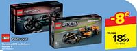 Promotions Mercedes amg ou mclaren formule 1 - Lego - Valide de 05/06/2024 à 17/06/2024 chez Carrefour