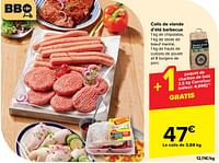 Promotions Colis de viande d’été barbecue - Produit maison - Carrefour  - Valide de 05/06/2024 à 17/06/2024 chez Carrefour
