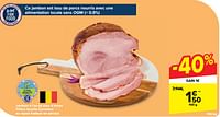 Promotions Jambon à l’os de porc d’antan filière qualité carrefour - Produit maison - Carrefour  - Valide de 05/06/2024 à 17/06/2024 chez Carrefour