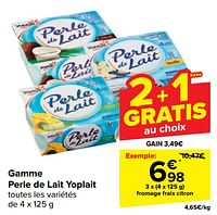 Promotions Fromage frais citron - Yoplait - Valide de 05/06/2024 à 17/06/2024 chez Carrefour