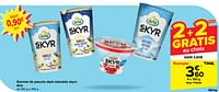 Promotions Gamme de yaourts style islandais skyrs arla - Arla - Valide de 05/06/2024 à 17/06/2024 chez Carrefour