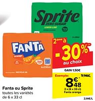 Promotions Fanta orange - Fanta - Valide de 05/06/2024 à 17/06/2024 chez Carrefour
