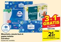 Promotions Mouchoirs confort - Produit maison - Carrefour  - Valide de 05/06/2024 à 17/06/2024 chez Carrefour