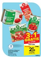 Promotions Tomate frito - Produit maison - Carrefour  - Valide de 05/06/2024 à 17/06/2024 chez Carrefour