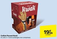 Promotions Coffret pauwel kwak - Kwak - Valide de 05/06/2024 à 17/06/2024 chez Carrefour