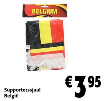 Promoties Supporterssjaal belgië - Huismerk - Colruyt - Geldig van 05/06/2024 tot 18/06/2024 bij Colruyt