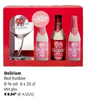 Promoties Delirium red fruitbier - Delirium - Geldig van 05/06/2024 tot 18/06/2024 bij Colruyt