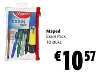 Promoties Maped exam pack - Maped - Geldig van 05/06/2024 tot 18/06/2024 bij Colruyt