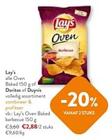 Promoties Lay’s oven baked barbecue - Lay's - Geldig van 05/06/2024 tot 18/06/2024 bij OKay
