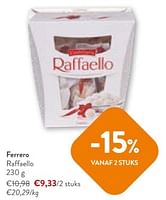 Promoties Ferrero raffaello - Ferrero - Geldig van 05/06/2024 tot 18/06/2024 bij OKay