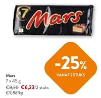 Promoties Mars - Mars - Geldig van 05/06/2024 tot 18/06/2024 bij OKay