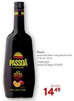 Promoties Passoa exotische likeur met passievrucht - Passoa - Geldig van 05/06/2024 tot 18/06/2024 bij OKay