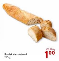 Promoties Rustiek wit stokbrood - Huismerk - Okay Buurtwinkels - Geldig van 05/06/2024 tot 18/06/2024 bij OKay