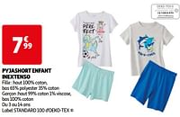 Promoties Pyjashort enfant inextenso - Inextenso - Geldig van 11/06/2024 tot 17/06/2024 bij Auchan