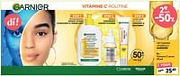 Promoties Vitamine c serum - Garnier - Geldig van 05/06/2024 tot 18/06/2024 bij DI