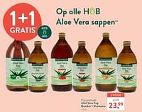 Promoties Aloë	 vera sap gember + kurkuma - Huismerk - Holland & Barrett - Geldig van 10/06/2024 tot 07/07/2024 bij Holland & Barret