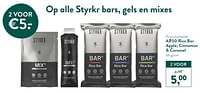 Promoties Ar50 rice bar apple cinnamon + caramel - Styrkr - Geldig van 10/06/2024 tot 07/07/2024 bij Holland & Barret