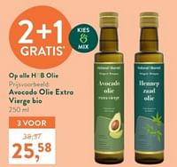 Promoties Avocado olie extra os vierge bio - Huismerk - Holland & Barrett - Geldig van 10/06/2024 tot 07/07/2024 bij Holland & Barret