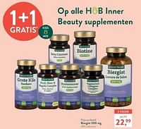 Promoties Biergist 500 mg - Huismerk - Holland & Barrett - Geldig van 10/06/2024 tot 07/07/2024 bij Holland & Barret