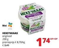 Promoties Heks’nkaas origineel - Heks'n Kaas - Geldig van 06/06/2024 tot 19/06/2024 bij Spar (Colruytgroup)