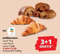 Promoties Koffiekoeken - Huismerk - Spar Retail - Geldig van 06/06/2024 tot 19/06/2024 bij Spar (Colruytgroup)