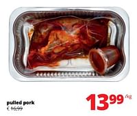 Promoties Pulled pork - Huismerk - Spar Retail - Geldig van 06/06/2024 tot 19/06/2024 bij Spar (Colruytgroup)