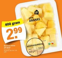 Promoties Ah verse ananas - Huismerk - Albert Heijn - Geldig van 10/06/2024 tot 16/06/2024 bij Albert Heijn