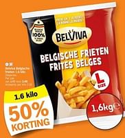 Promoties Belviva belgische frieten - Belviva - Geldig van 10/06/2024 tot 16/06/2024 bij Albert Heijn
