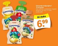 Promoties Danoontje knijpyoghurt - Danone - Geldig van 10/06/2024 tot 16/06/2024 bij Albert Heijn