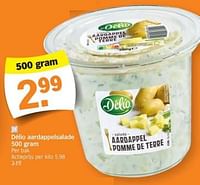 Promoties Délio aardappelsalade - Delio - Geldig van 10/06/2024 tot 16/06/2024 bij Albert Heijn