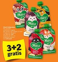 Promoties Olvarit knijpzakjes banaan, kiwi, aardbei - Olvarit - Geldig van 10/06/2024 tot 16/06/2024 bij Albert Heijn