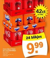 Promoties Coca-cola of fanta - Huismerk - Albert Heijn - Geldig van 10/06/2024 tot 16/06/2024 bij Albert Heijn