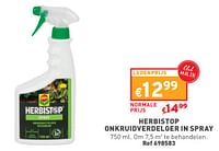 Promoties Herbistop onkruidverdelger in spray - Compo - Geldig van 12/06/2024 tot 17/06/2024 bij Trafic