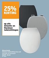 Promoties Handson toiletzitting fynn wit - Handson - Geldig van 05/06/2024 tot 18/06/2024 bij Gamma
