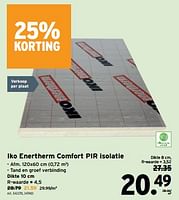 Promoties Iko enertherm comfort pir isolatie - Iko Enertherm - Geldig van 05/06/2024 tot 18/06/2024 bij Gamma