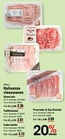 Promoties Italiaanse vleeswaren guanciale - Villani - Geldig van 06/06/2024 tot 24/06/2024 bij Sligro