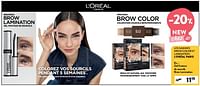 Promotions Gel fixateur de sourcils brow lamination - L'Oreal Paris - Valide de 05/06/2024 à 18/06/2024 chez DI