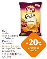 Promotions Lays oven baked barbecue - Lay's - Valide de 05/06/2024 à 18/06/2024 chez OKay