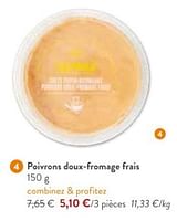 Promotions Poivrons doux-fromage frais - Huismerk - Okay Buurtwinkels - Valide de 05/06/2024 à 18/06/2024 chez OKay
