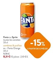 Promotions Fanta orange - Fanta - Valide de 05/06/2024 à 18/06/2024 chez OKay